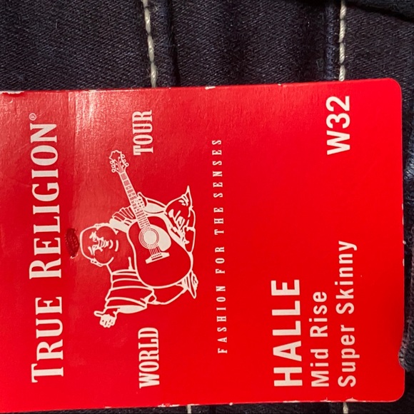 True Religion | NWT Halle Skinny Jeans 32/14 - Picture 7 of 7
